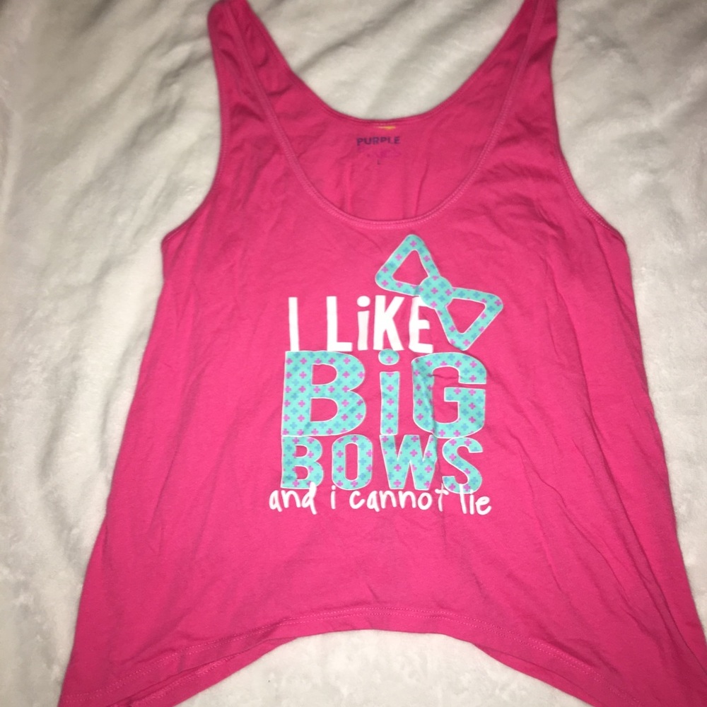 Purple Pixies Cropped tank top